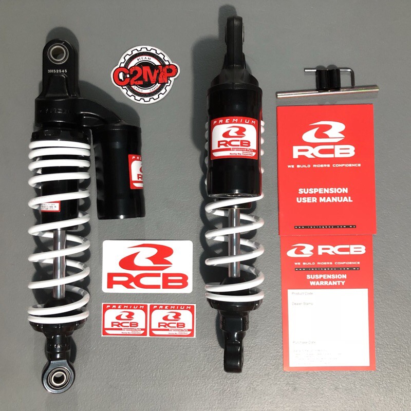 Racingboy RCB Honda Wave Xrm Tmx Dual Shock Absorber MB2 Series 335mm