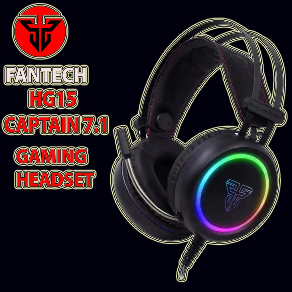 COD 100 LEGIT FANTECH HG15 CAPTAIN 7.1 RGB GAMING HEADSET Shopee