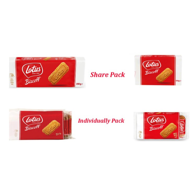 Lotus Biscoff Caramelized Biscuits 125g/ 156g/ 250g Shopee Philippines