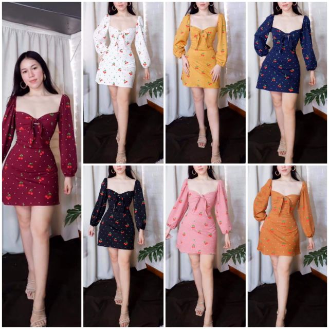 KALLY DRESS . | Shopee Philippines