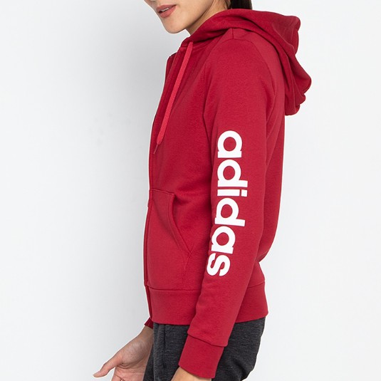 girls red adidas jacket