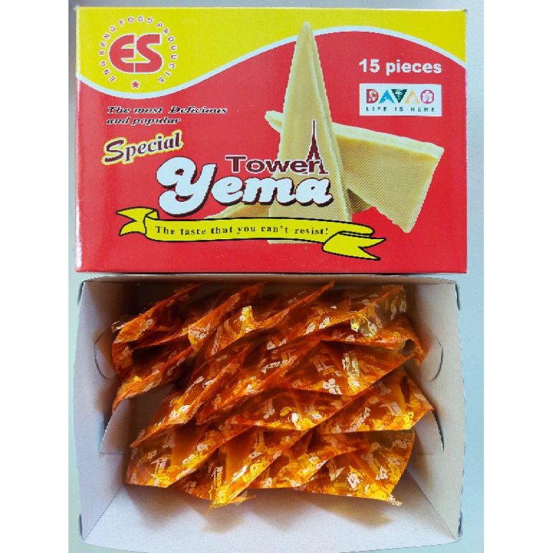 ✨フィリピンお菓子✨YEMA TOWER Peanut 24本入り | jarwan.com