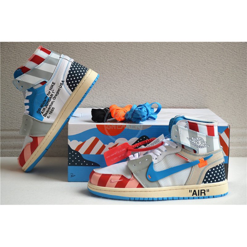 air jordan 1 x off white x parra