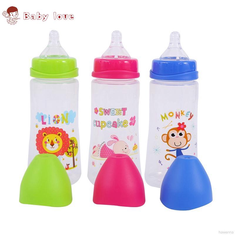 ✿BB✿-300ML Baby Cartoon Milk Wide Mouth Bottle Juice Bottle Baby Drink Baby  Milk Bottle | Shopee Philippines