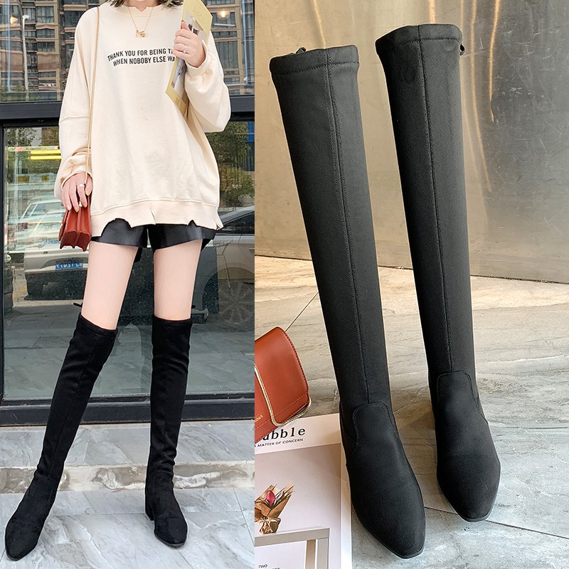 over the knee boots for fat legs