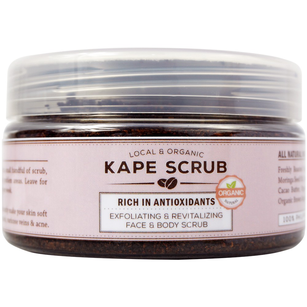 Organic Blendz Kape Scrub Exfoliating, Revitalizing, AntiCellulite