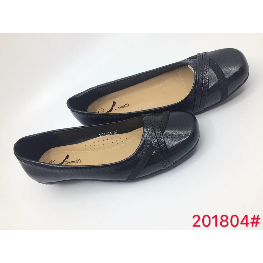 Amoratta Black School Shoes for Women - 201804 | Shopee Philippines