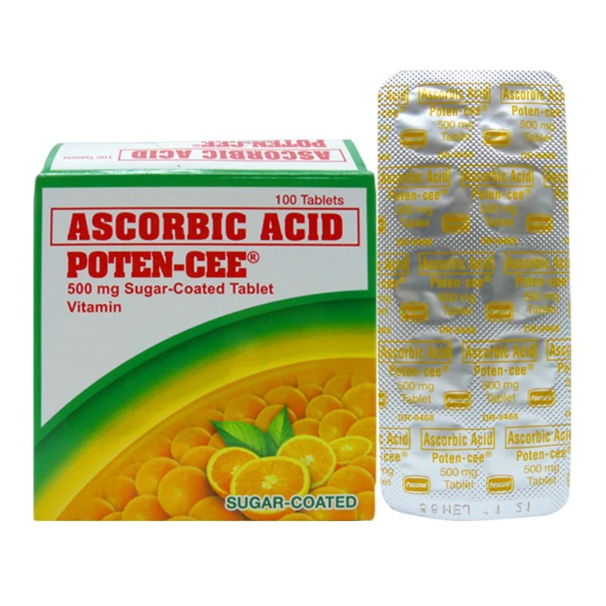 500mg PotenCee Potencee Vitamin C Vit C Sugar Coated Shopee Philippines