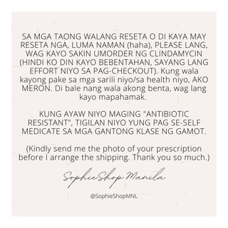 Clinda 2% Solution 120ml Anti-Acne Toner SophieShopMNL SophieShopManila Sophie Shop Manila MCB Cream #2