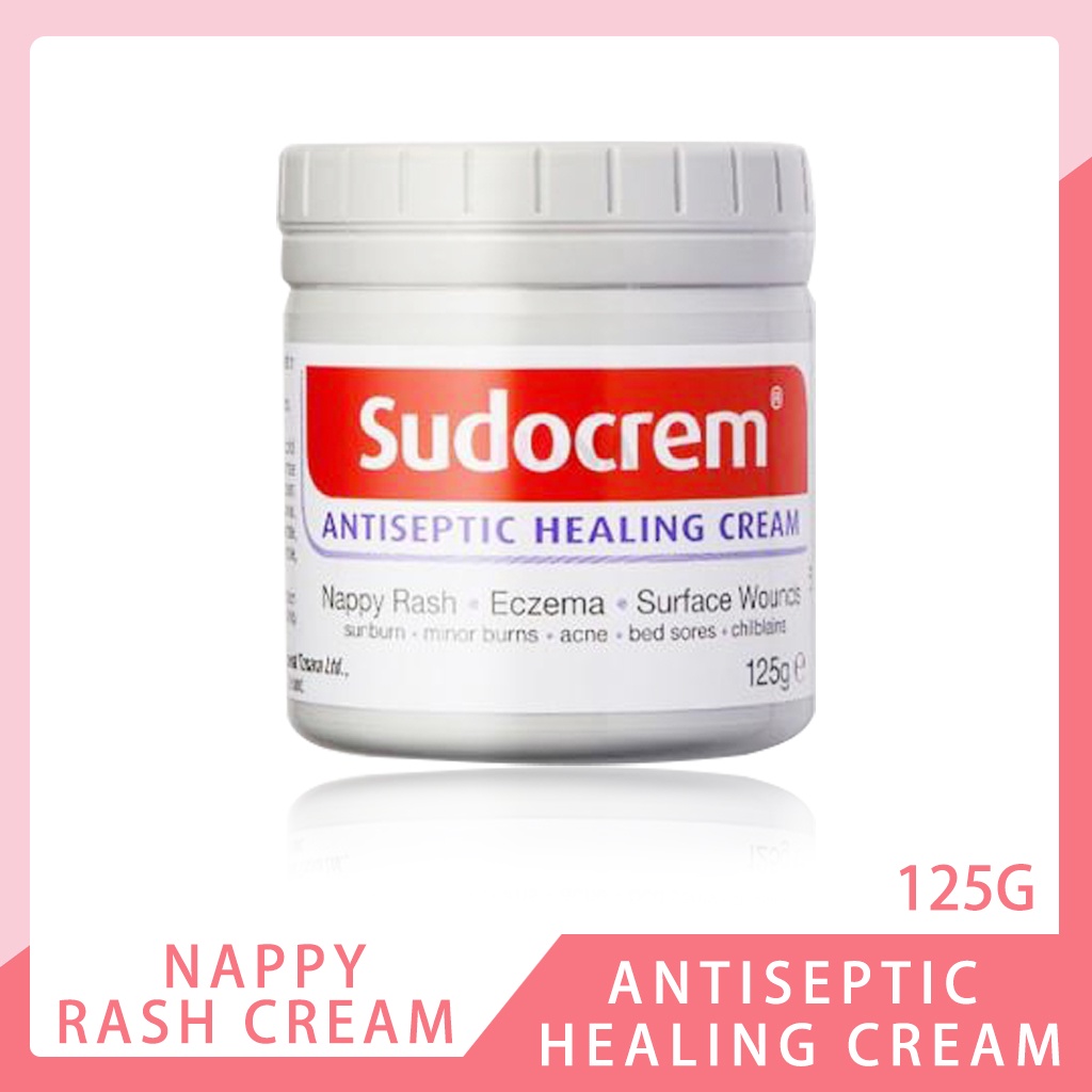 Antiseptic Healing Cream Nappy Rash Cream Eczema Surface Wounds Sunburn Acne Bed Sores 125g