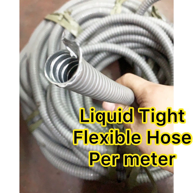 Liquid Tight Flexible Hose per meter 1/2” / 3/4” / 1” Shopee Philippines