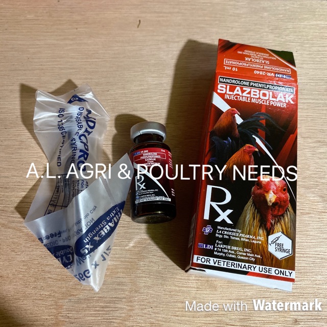 Slazbolak for Gamefowl (10mL) | Shopee Philippines