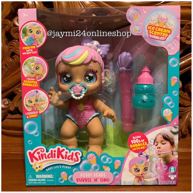 Latest KINDI KIDS Poppi Pearl Bubble and Sing Shopee Philippines