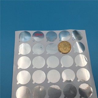 100 pcs Sticker aluminum foil seal accessories Leak prevention Seal sticker #8