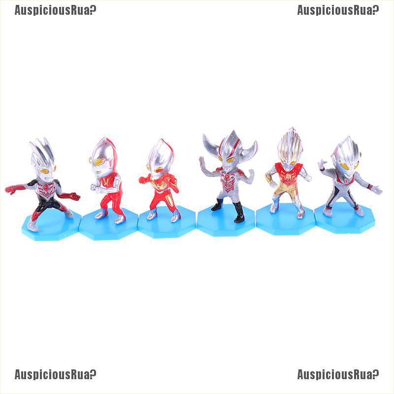 Auspiciousruaá¦ 6 Pcs 8cm Anime Altman Superman Base Cake Toys Model Doll Kids Toy Shopee Philippines