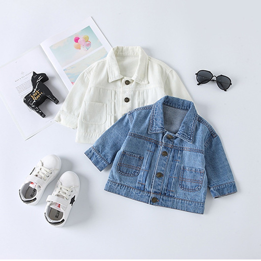 black jean jacket baby boy