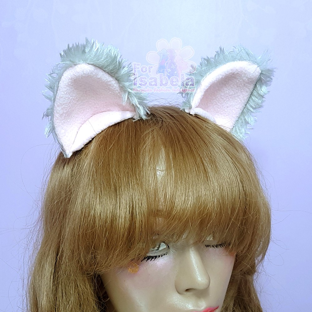Cat Ear Clips (Gray version) Shopee Philippines