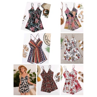 SHEIN Original Trendy Cami Romper with Sizes S-L with adjustable straps(AFFORDamit_Trendy_Shop)