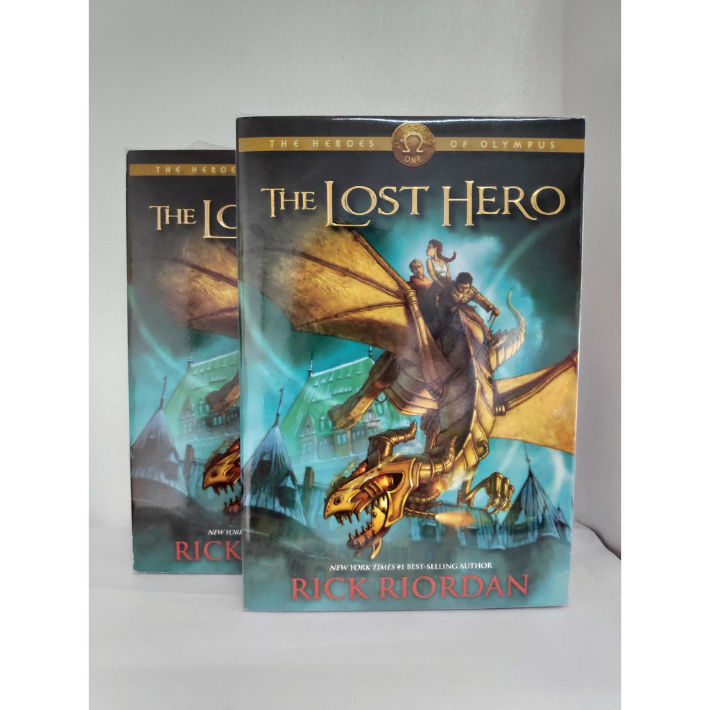 Paperback The Lost Hero Rick Riordan Shopee Philippines