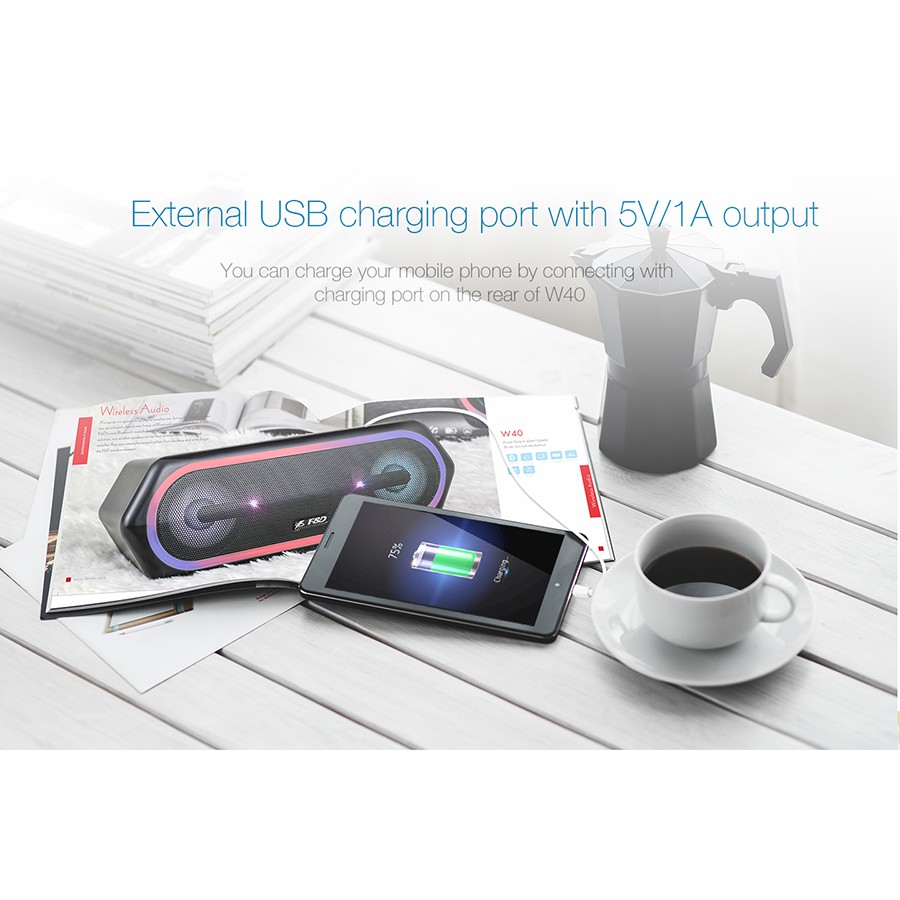 f&d w40 party speaker