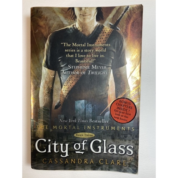 City Of Glass Book 3 The Mortal Instruments Pre Loved Shopee Philippines