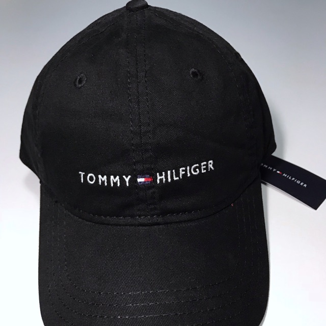 black tommy hilfiger hat