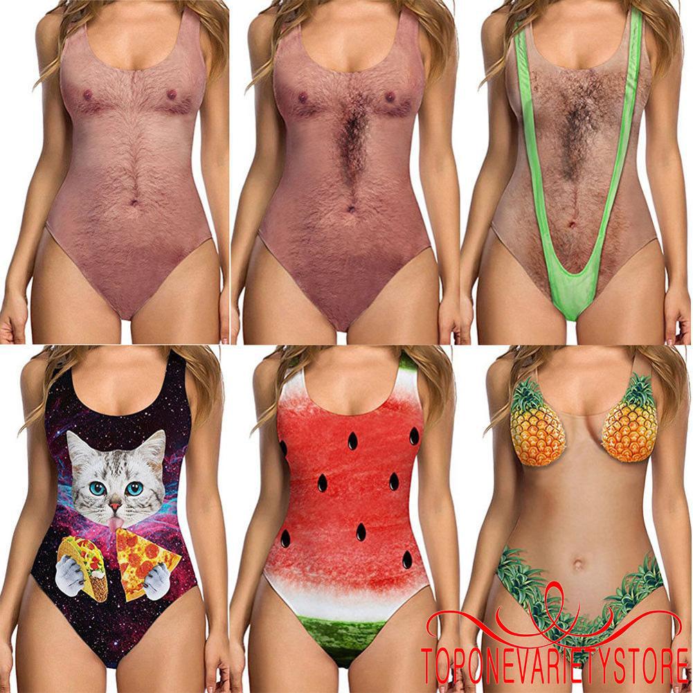 hairy man womens swimsuit