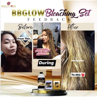 Bbglow Hair Bleaching Set with Freebie #7