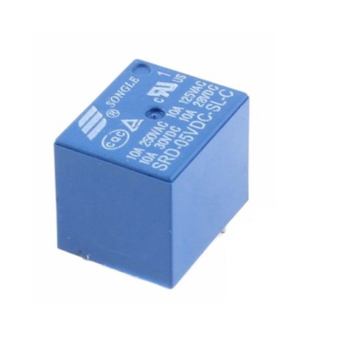 1pc SONGLE SRD-05VDC-SL-C Power Relay T73-5V DC 5V 10A 5 Pin Relays ...