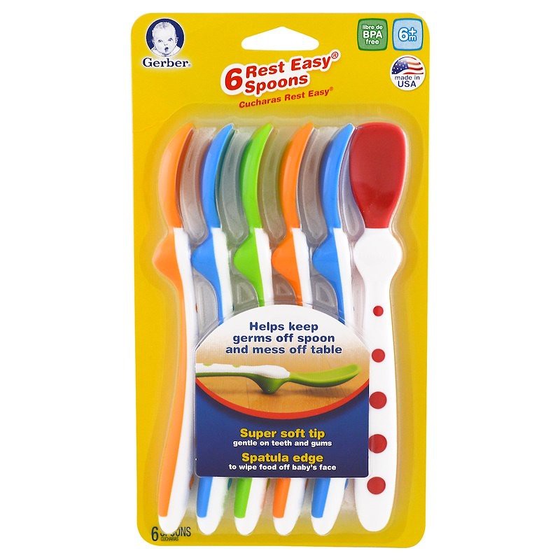 gerber silicone spoons