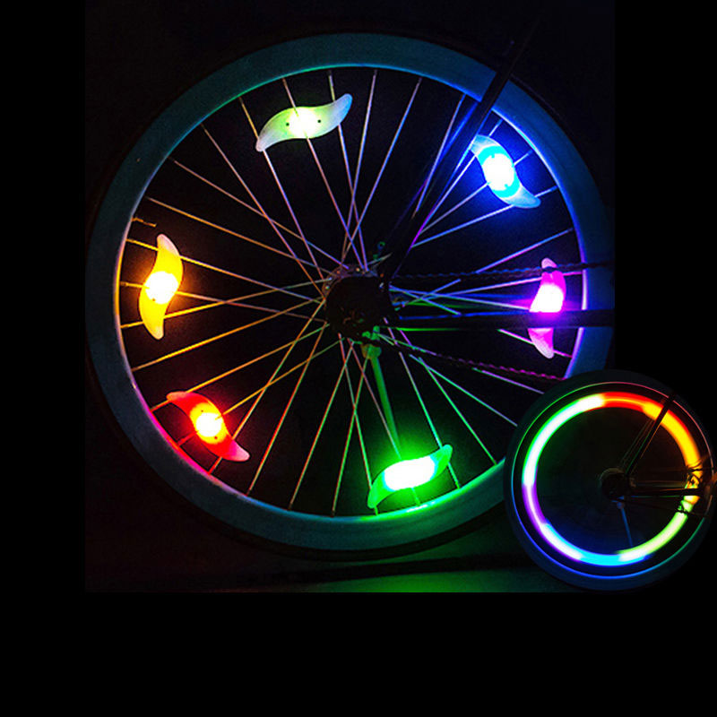 bike lights wheels