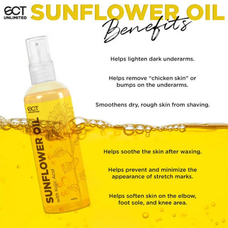 SCT Sunflower Oil with Kojic Acid (60ml) Shopee Philippines