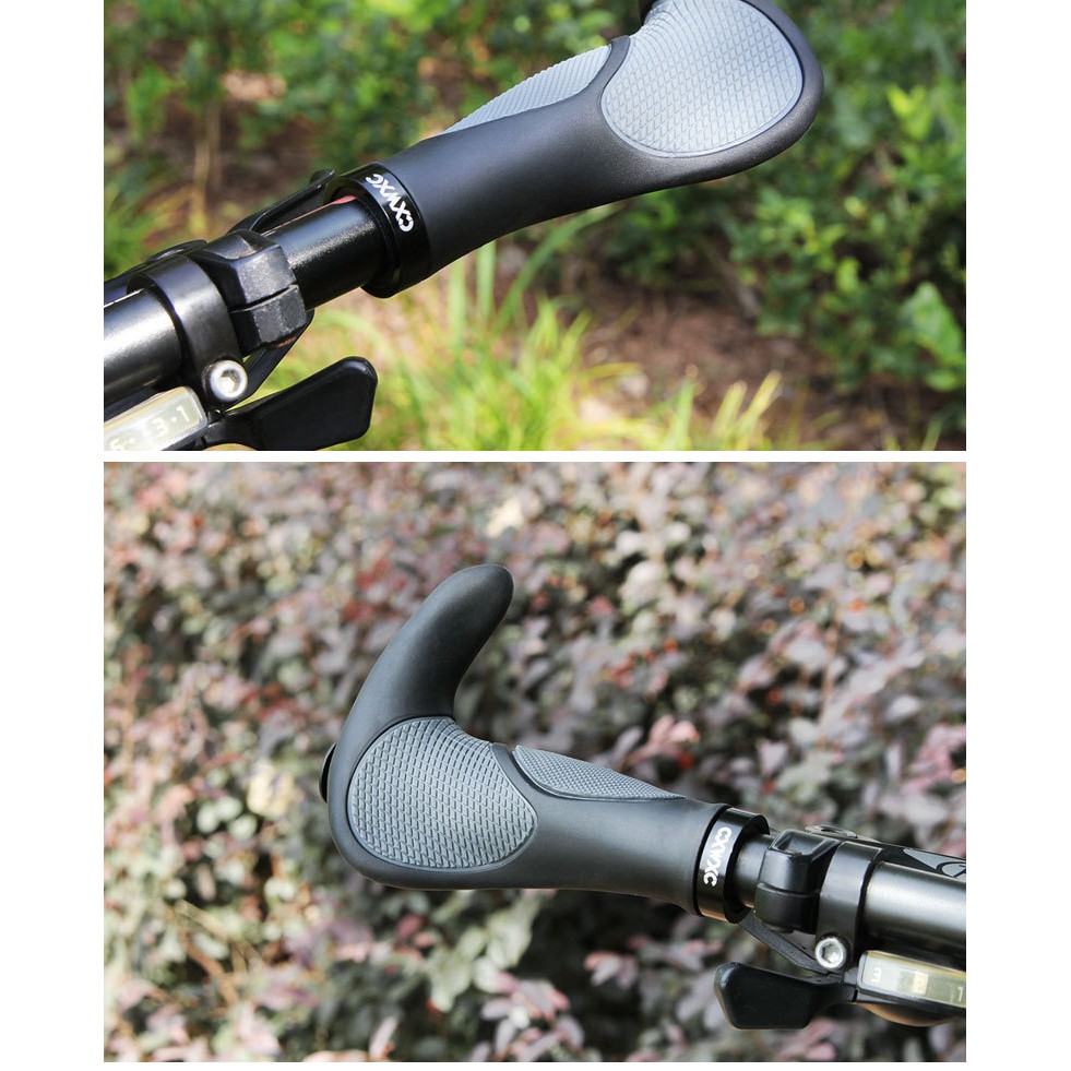 Deemount Comfy Bicycle Grips TPR Rubber Integrated MTB Cycling Hand