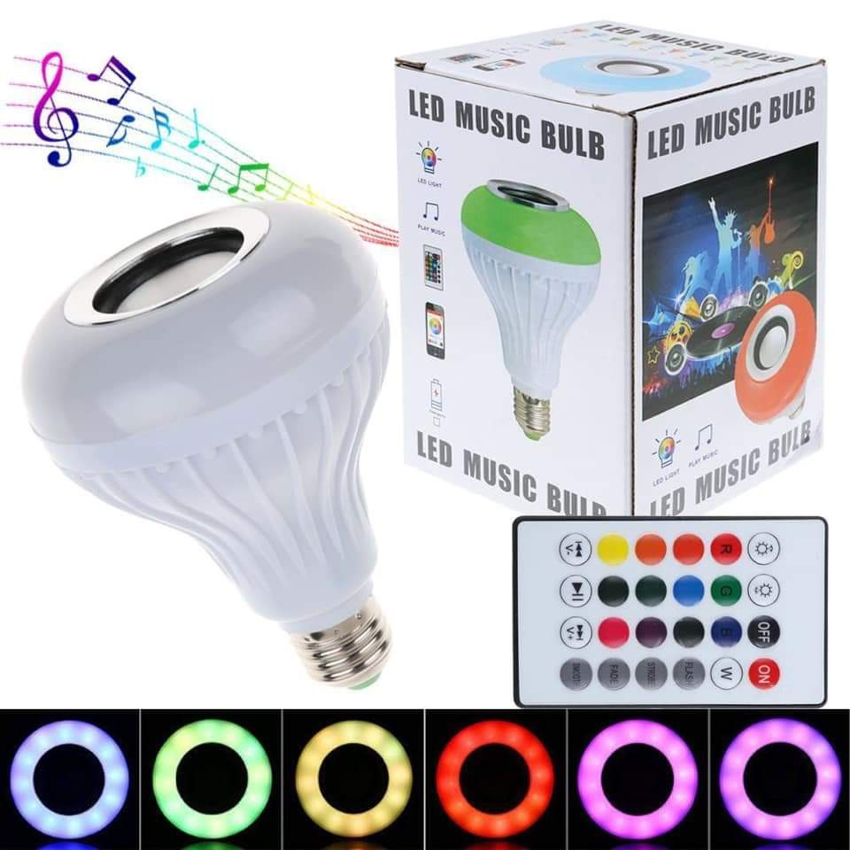 smart led bluetooth speaker bulb