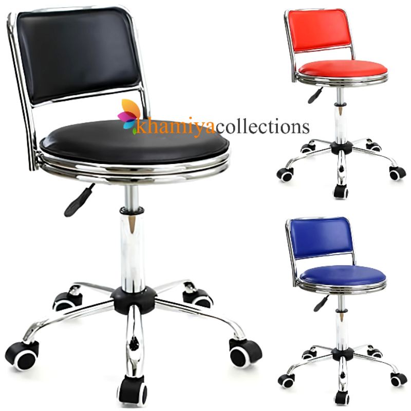 Salon Chair Red / Black, Barbers Chair, Round Stool, Dental Chair