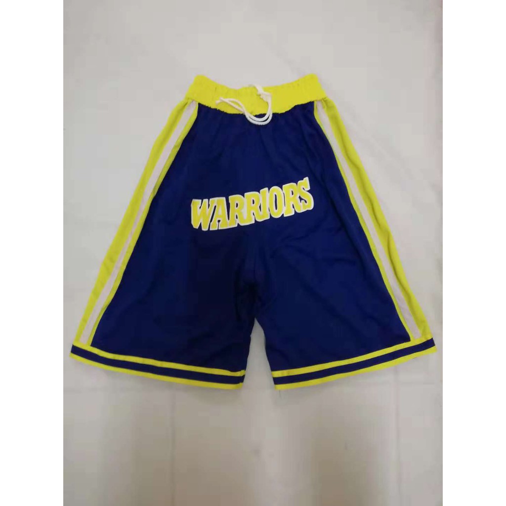 warriors jersey shorts