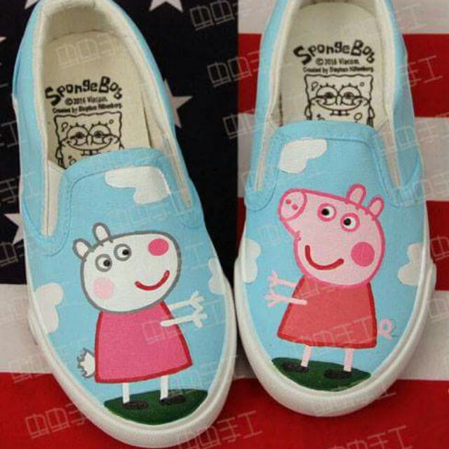 peppa pig shoes vans