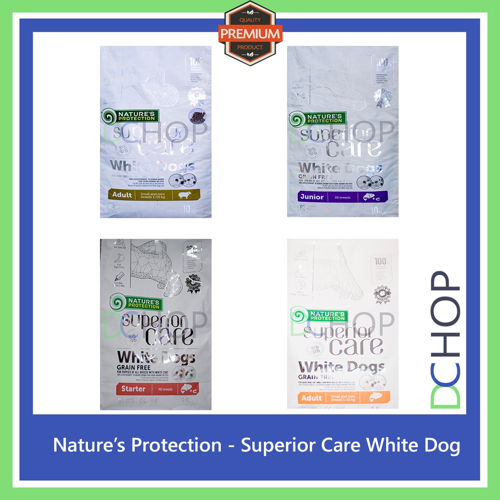 Natures Protection Superior Care White Dogs Premium Dog Food For Puppy