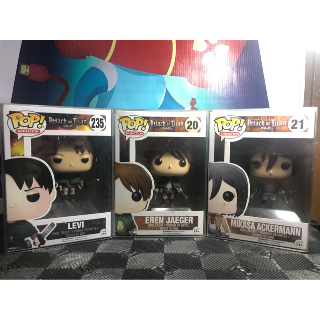 mikasa funko pop