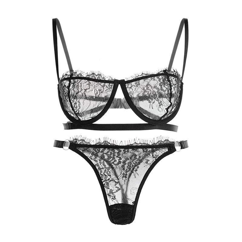 Varsbaby Women Ultra-thin Floral Transparent Underwear Sexy Lace ...