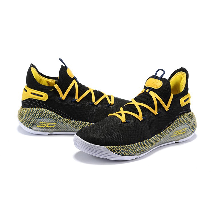 curry 6 black and yellow
