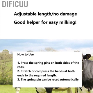Dificuu Adjustable Cattle Anti Kicking Stick Anti‑Kick Off Device Rod Tool for Dairy Farm ...