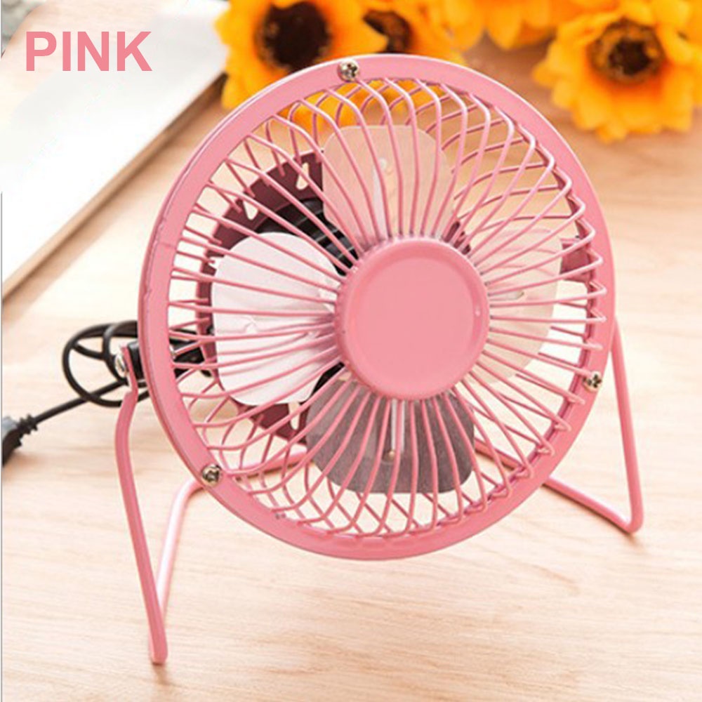 One Supermarket USB Mini Desk Fan Stainless Steel Blade And Frame Shopee Philippines
