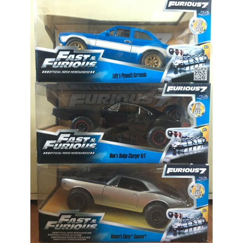jada toys fast and furious cars
