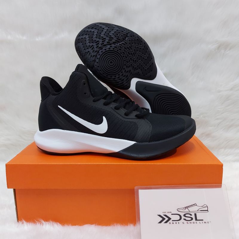 nike precision 3 black and blue