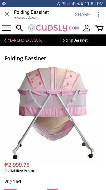 cuddlebug bassinet