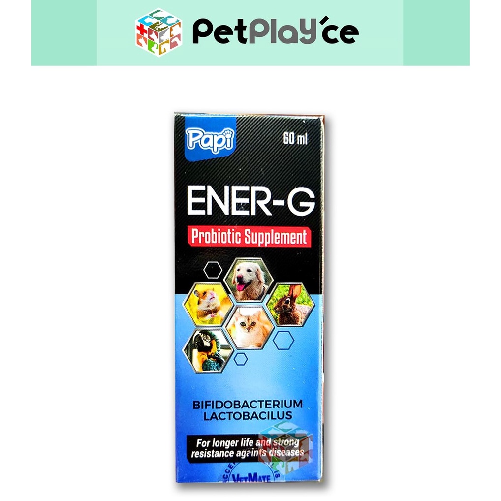 Papi EnerG Probiotic Food Supplement 60ml Syrup Liquid Energ Energy