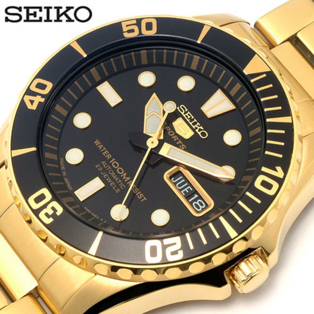 Seiko Urchin SNZF22J1 Japan Made Men's Gold Automatic SNZF22 | Shopee  Philippines