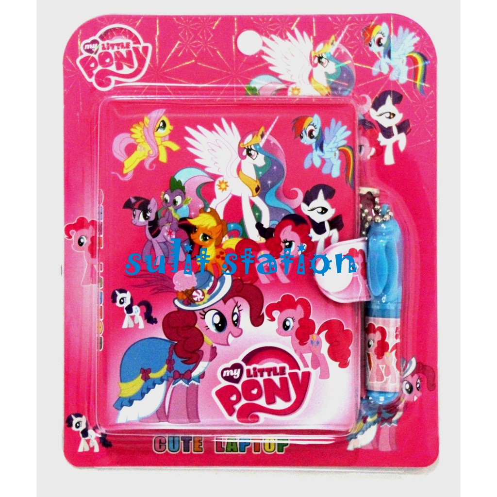 MY LITTLE PONY MLP MINI STATIONARY NOTEPAD NOTES with PEN | Shopee ...