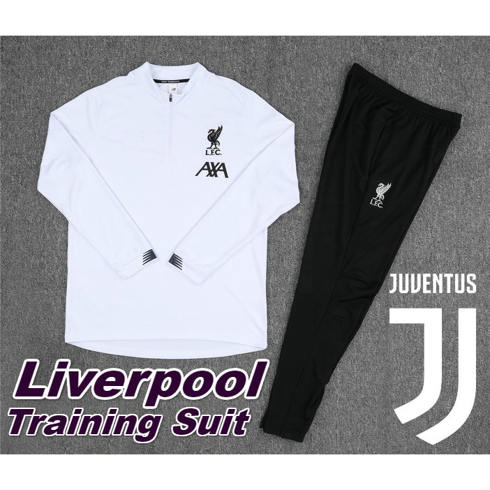 liverpool white training top